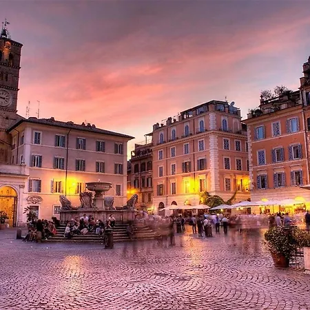 Pop In The Heart Of Trastevere 4 Guests Rome