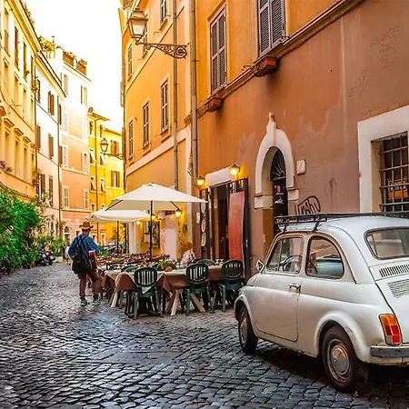 Pop In The Heart Of Trastevere 4 Guests Rome